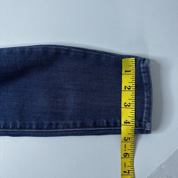 Madewell Jeans Womens 27 Blue Pull on Jean Elastic Waist Skinny Stretch - Picture 14 of 15